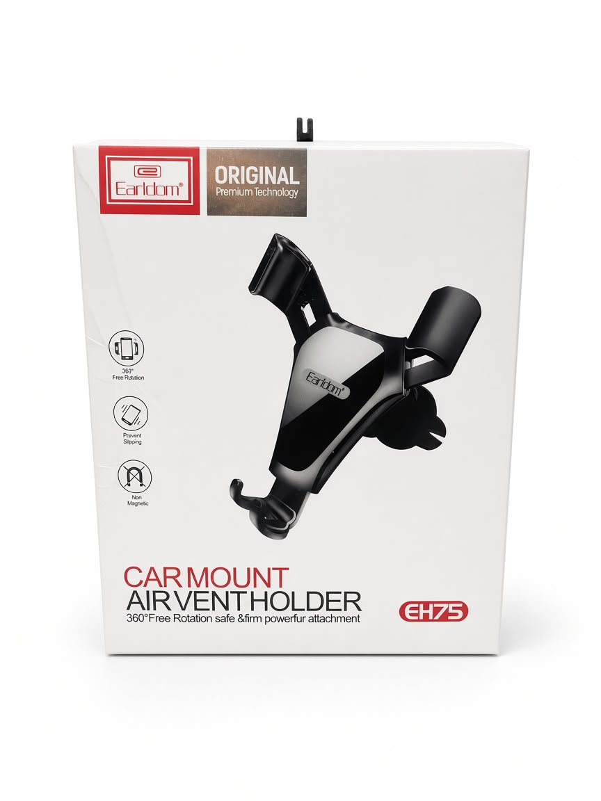 هولدر موبایل دریچه کولری ارلدام Earldom Car Holder ET-EH75