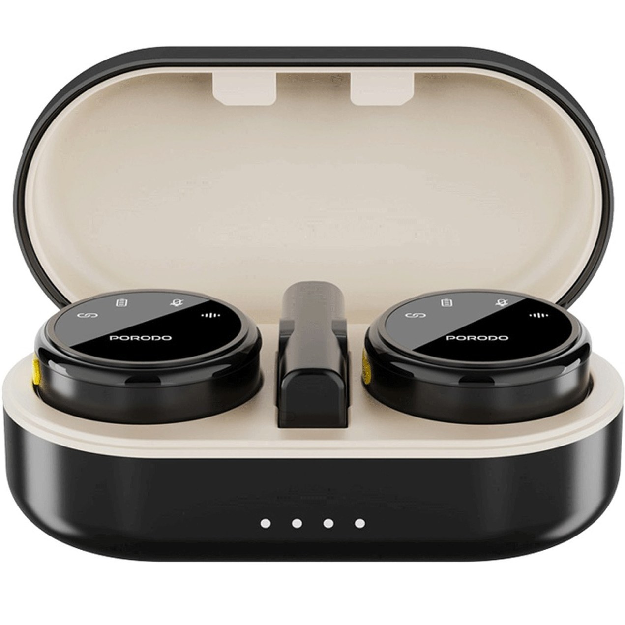 میکروفن بی سیم یقه ای پرودو مدل Porodo Lavalier Microphones