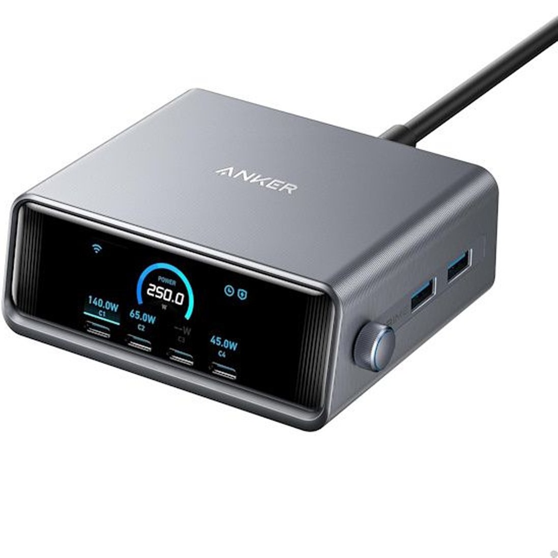 هاب شارژ ۶ پورت انکر Prime Charger 250W مدل A2345